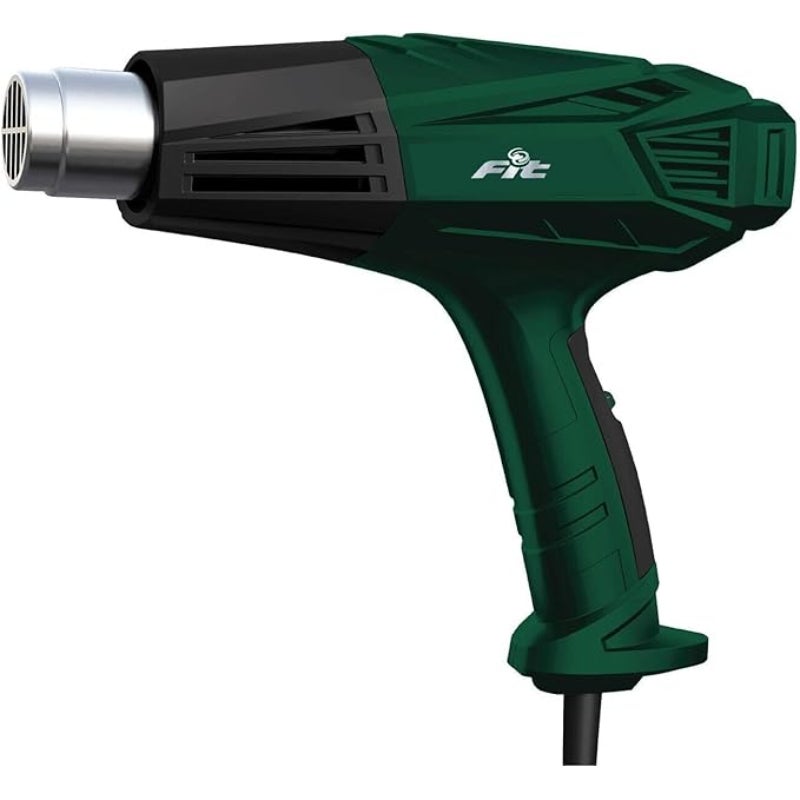 FIT Heat Gun 2000W Two Speeds with Plastic Case and 9 Accessories